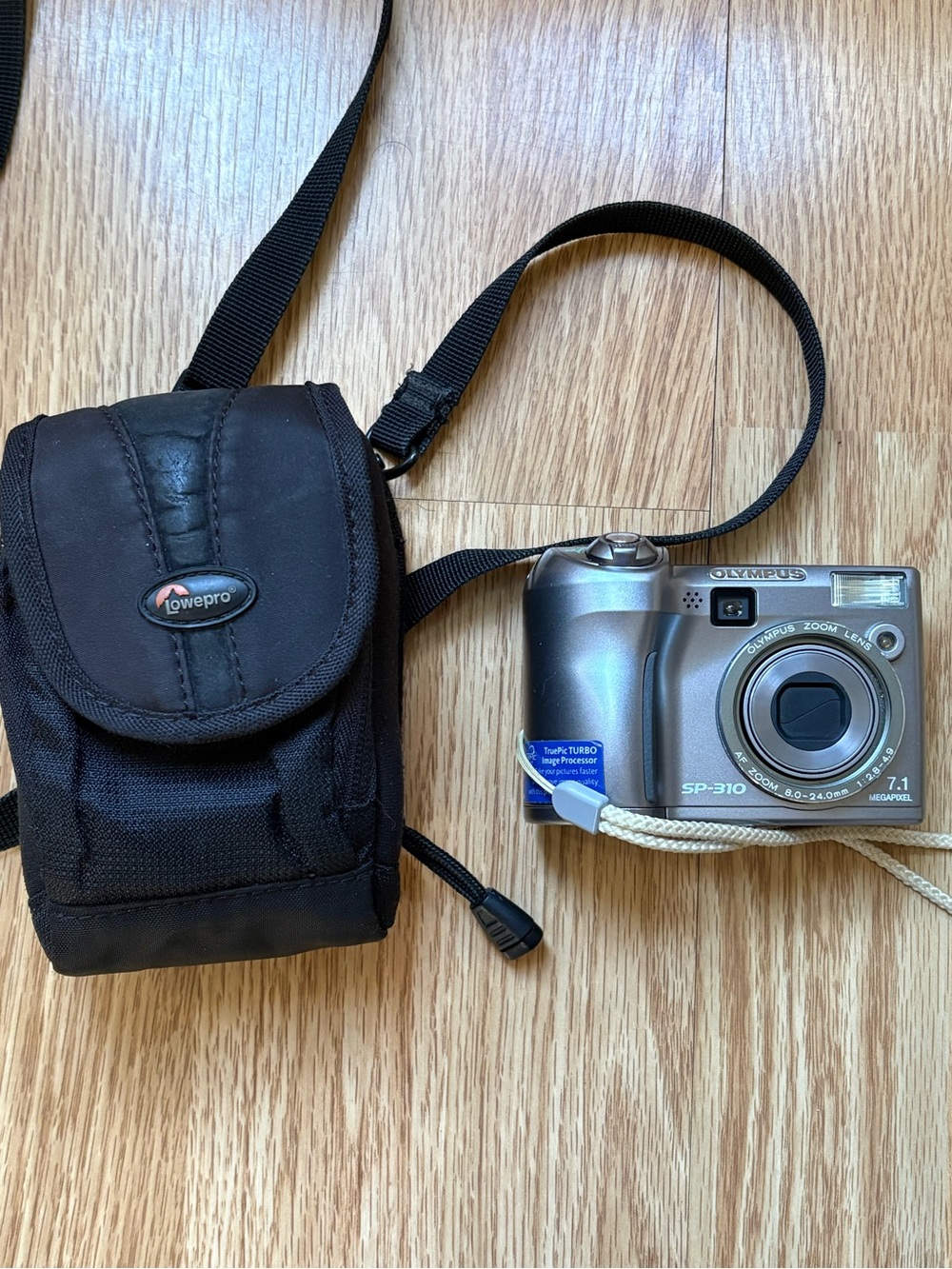 Olympus SP-310 digital camera silver